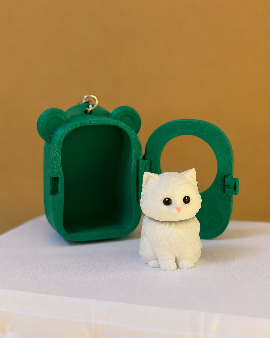 Mochilhinha com Gatinho – Verde