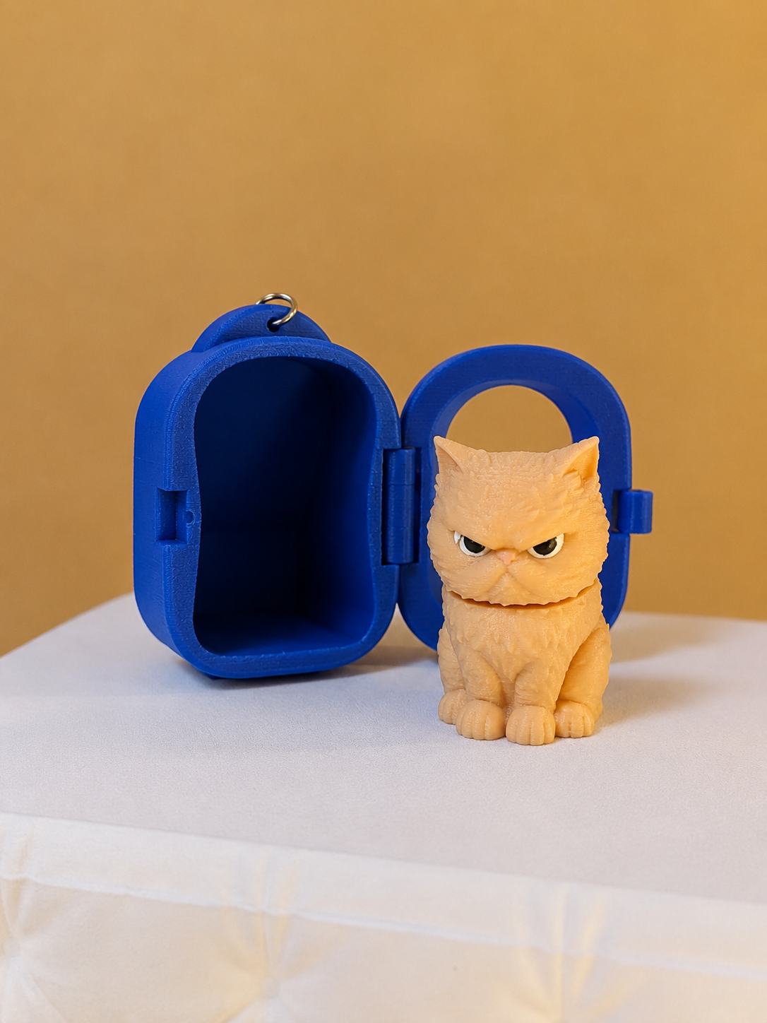 Mochilhinha com Gatinho – Azul